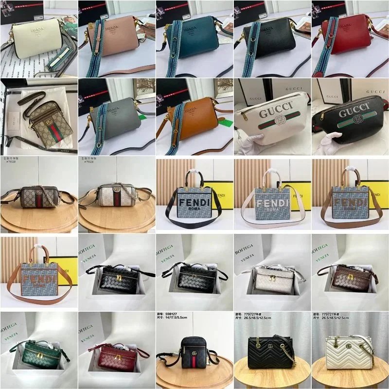Gucci GG Marmont / Fendi FF / Prada Re-Nylon / Bottega Veneta Cassette Mini Bags | 7522839882