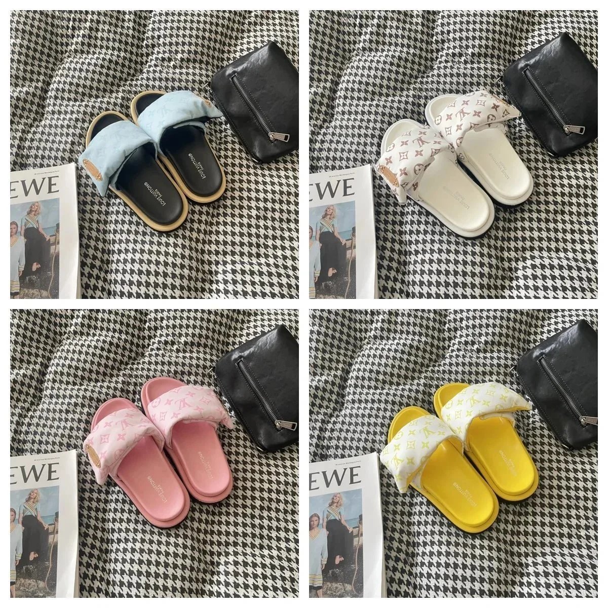 Louis Vuitton Maya Padded Slide Slippers | 7569376301