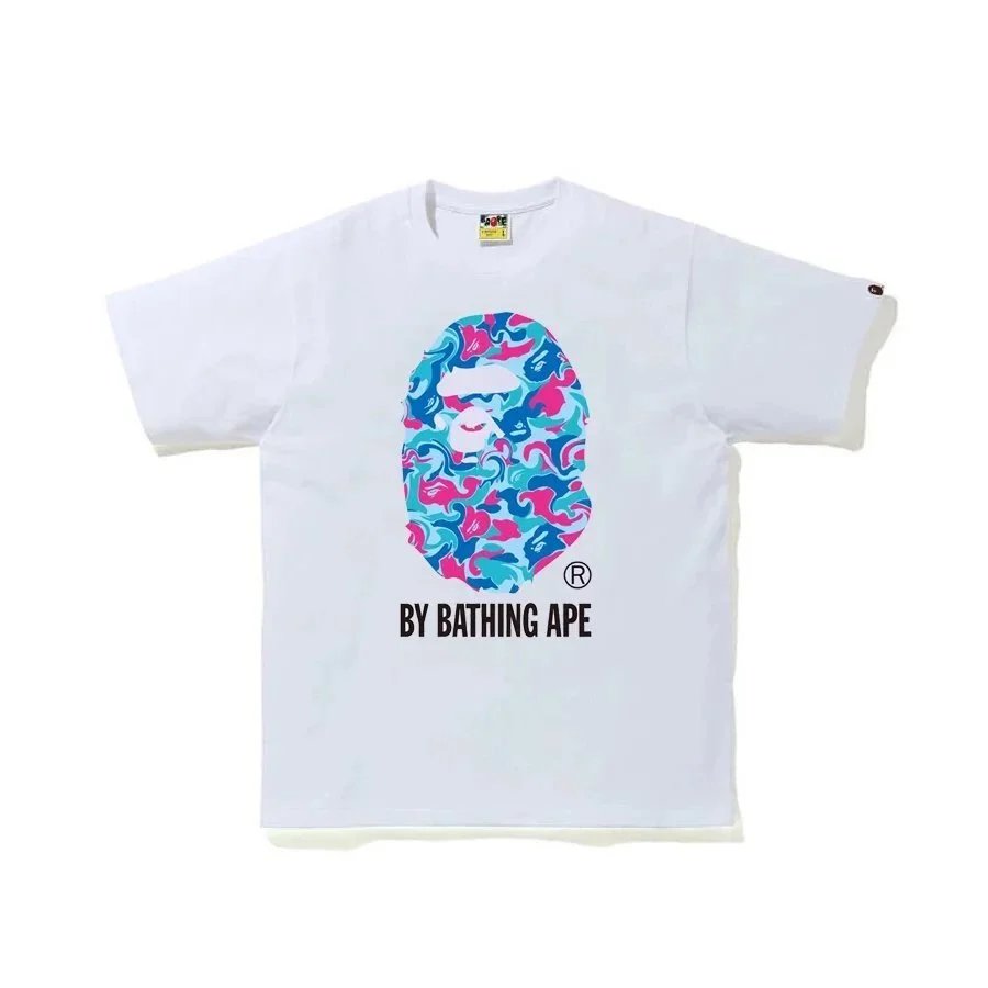 A BATHING APE ABC Camo Ape Head T-Shirt | 7571309838