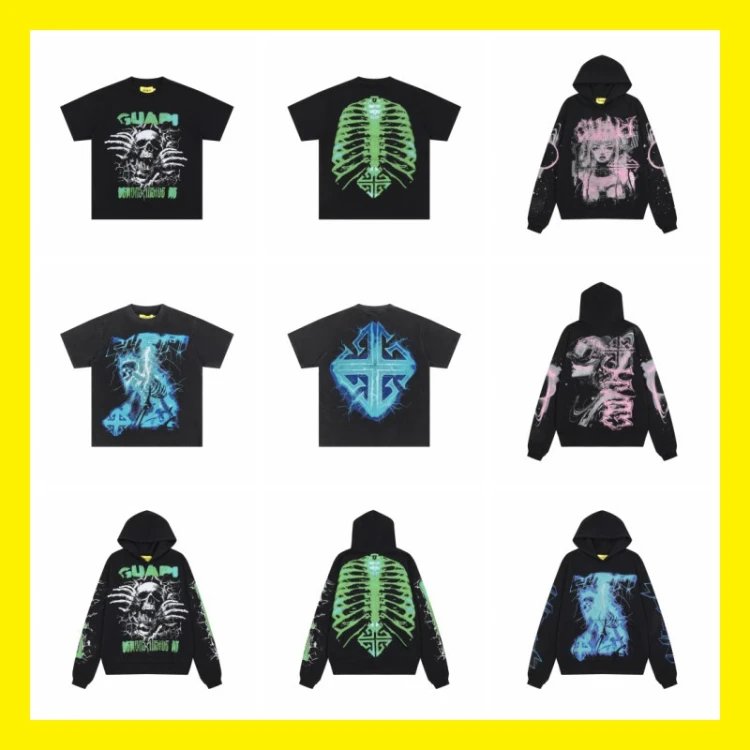 GUAM Skeleton & Graphic T-Shirts/Hoodies | 7751518457