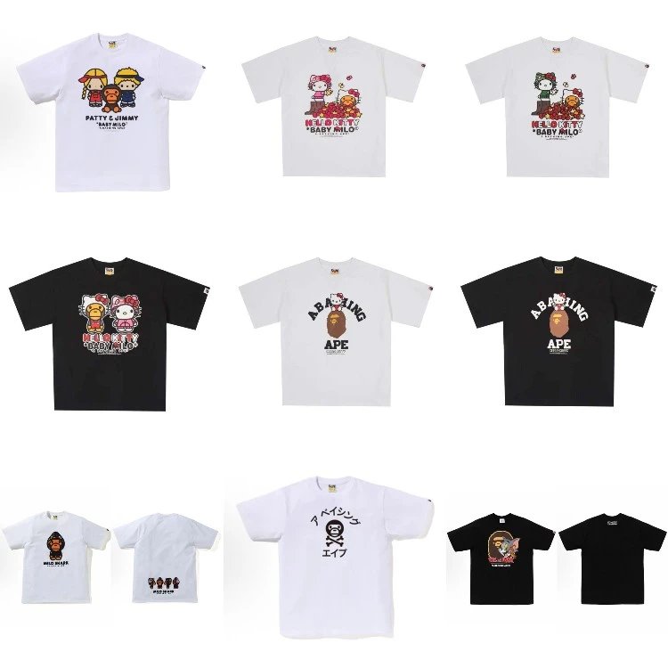 A BATHING APE x Hello Kitty x Baby Milo Collaborative T-Shirts | 7753466373