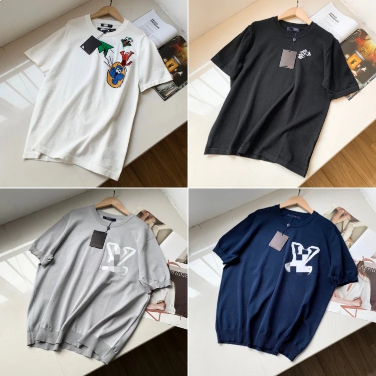 Louis Vuitton LV Monogram & Cartoon Graphic T-Shirt | 7757293846
